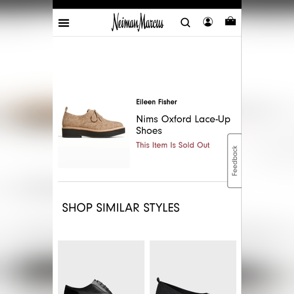 Eileen Fisher Nims Lace-up Oxford loafers in color Barley - Picture 2 of 12